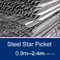 Glavanized steel y post star picket 2.04kg/m